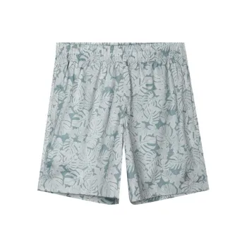 QIAODAN Casual Shorts Men's Mountain Shadow Green/light Moss Gray