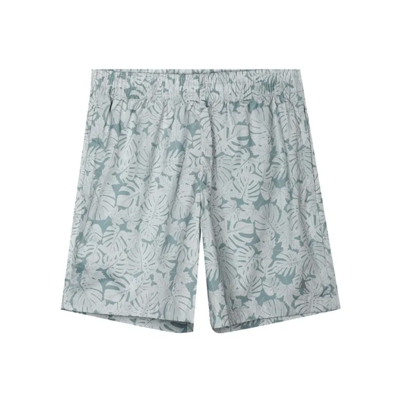 QIAODAN Casual Shorts Men's Mountain Shadow Green/light Moss Gray-0