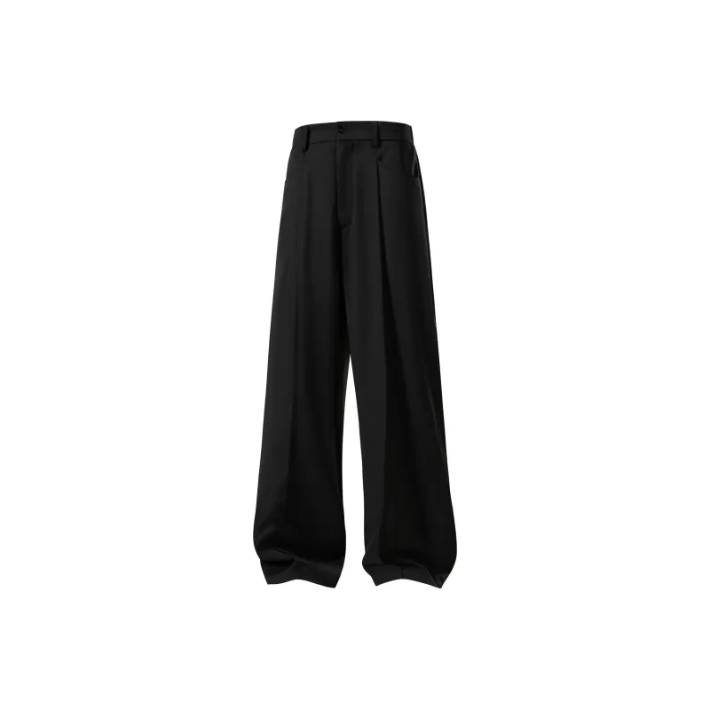 SWAMP AREA Suit Trouser Unisex Black-0