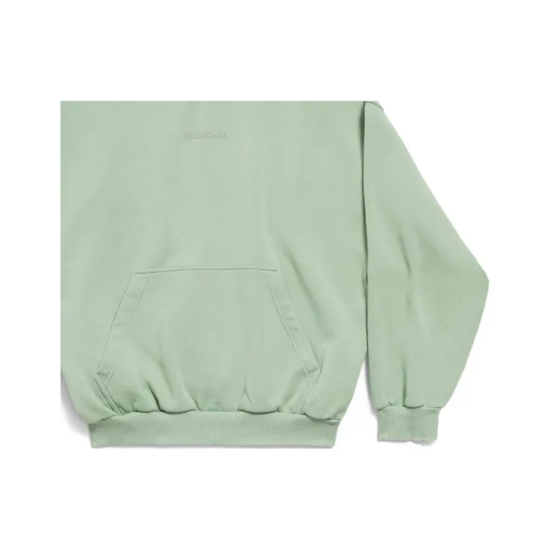 Balenciaga Sweatshirt Women's Gray Green-3