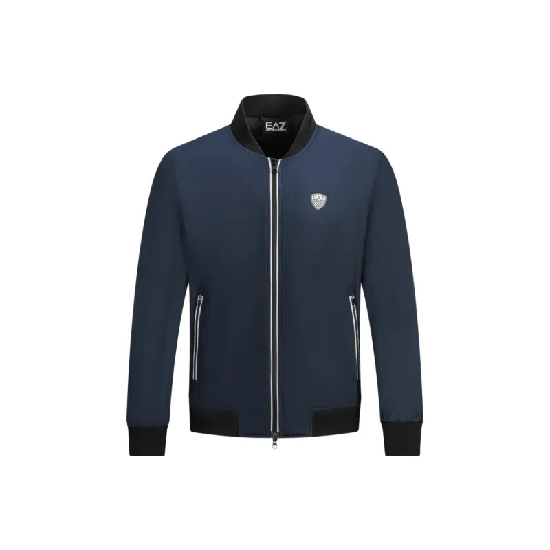 EMPORIO ARMANI Logo patch Bomber Jacket-0