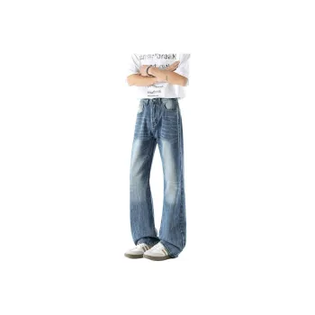 ACUOD BY CHANU Jeans Unisex Black Gray Color