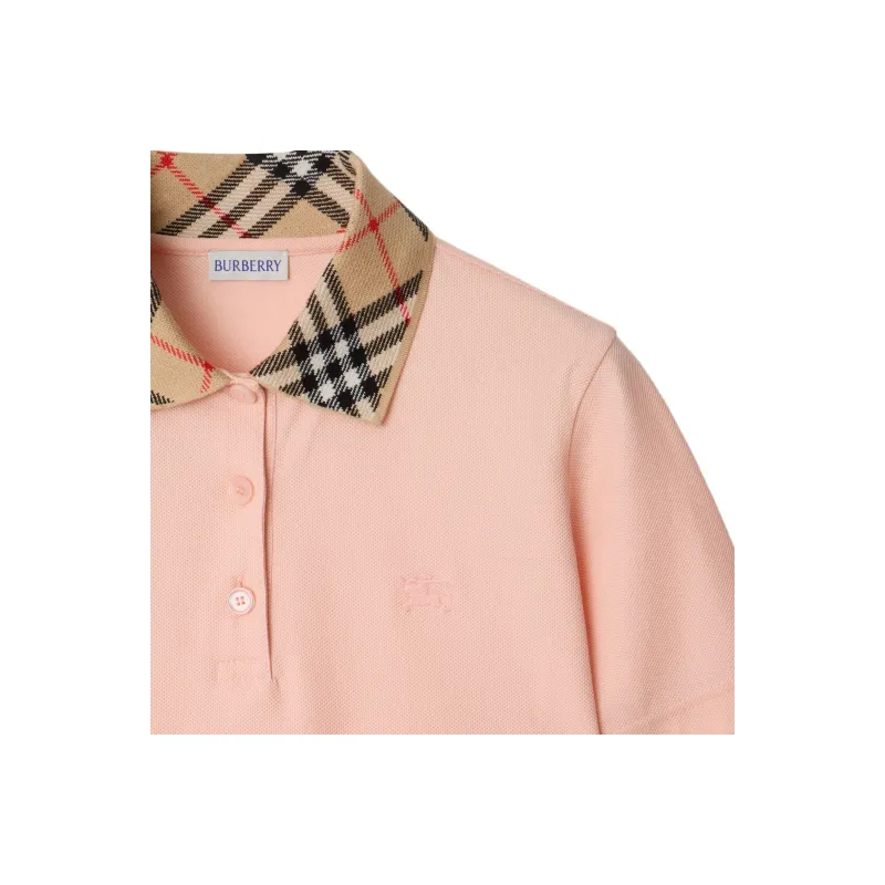 Burberry SS25 Polo Shirt Women's Pink-4