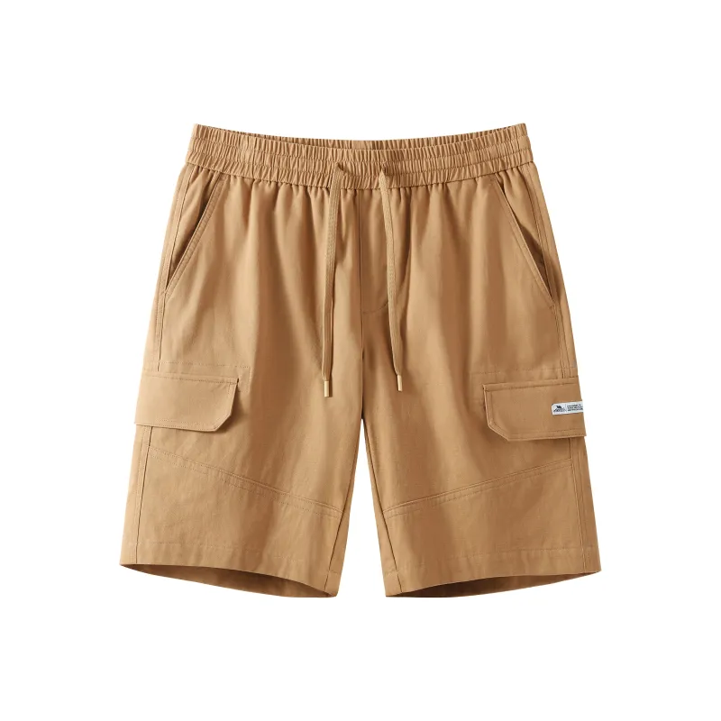 CAMEL Cargo Shorts Men-6