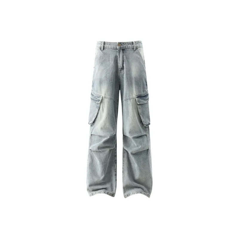 NEVER RULE Jeans Unisex Yellow Mud-0