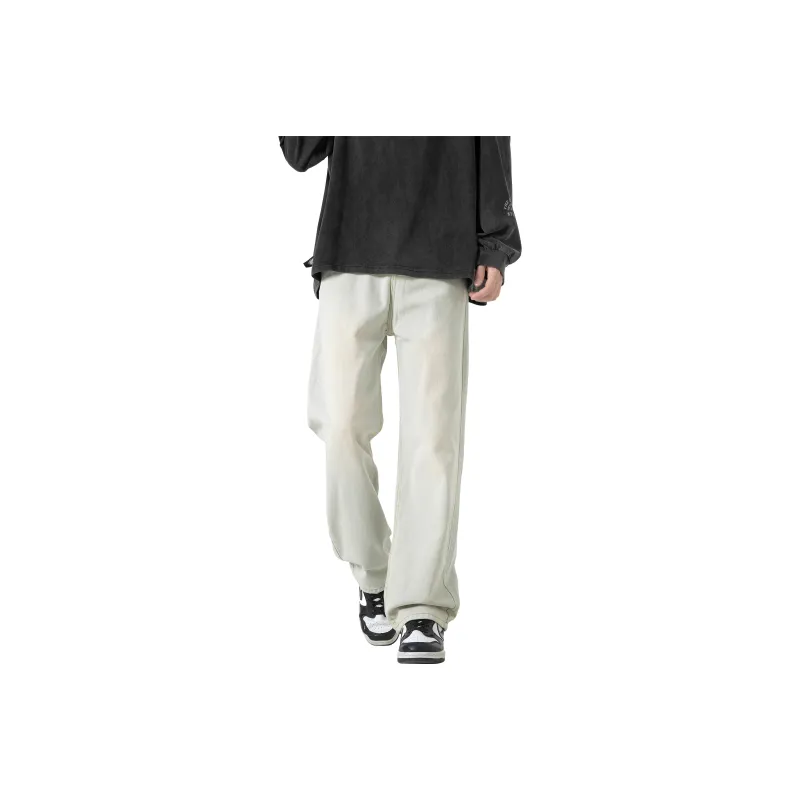 JUNGLE PANDA Jeans Unisex Smoke Gray-14