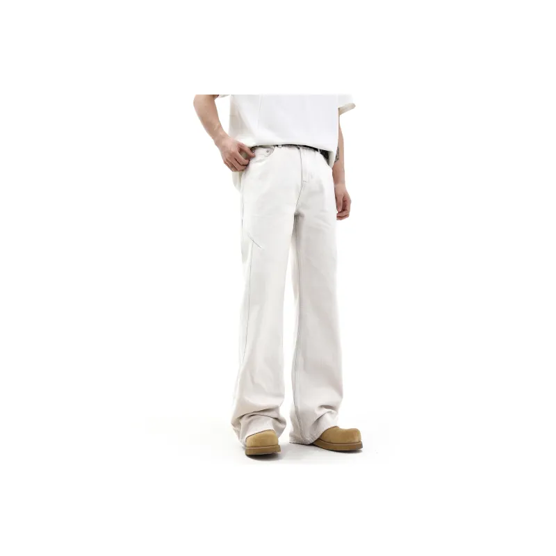 CUWU Jeans Unisex Ecru-0