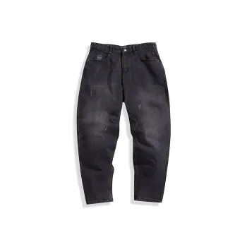 PEACEBIRD MEN Jeans Men Denim Dark Gray 1