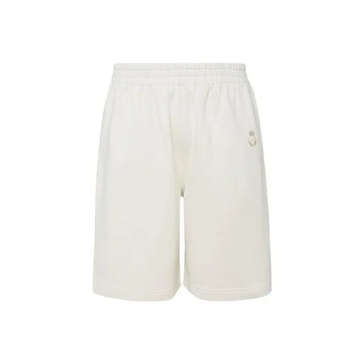 ISABEL MARANT Logo Embroidered Straight Cut Shorts-0
