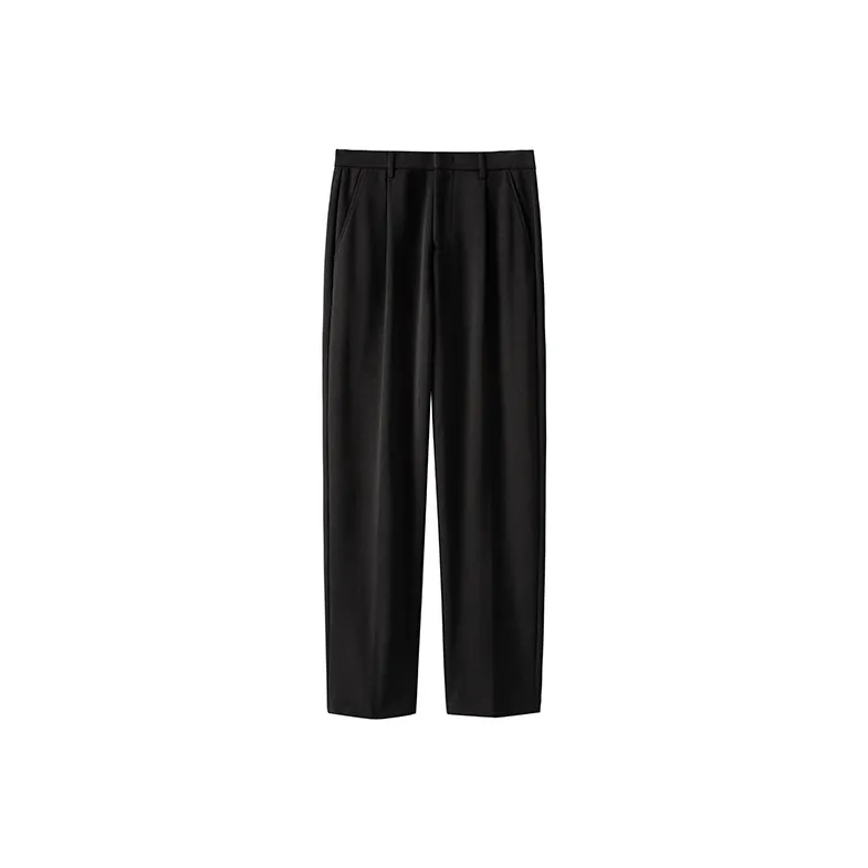 WILLIAM FOX&SONS Casual Straight Fit Pants For Men With Single Pleat For A Touch Of Elegance Unisex-4