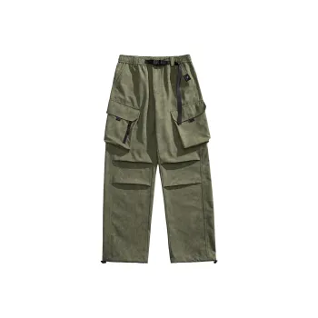 VanCamel Windbreaker Pants Unisex Army Green