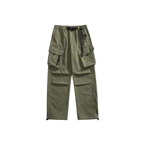 VanCamel Windbreaker Pants Unisex Army Green