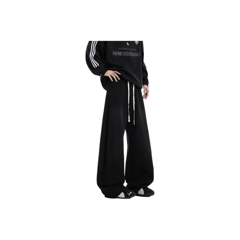 FOR FEAR THAT Casual Pants Unisex Black-0