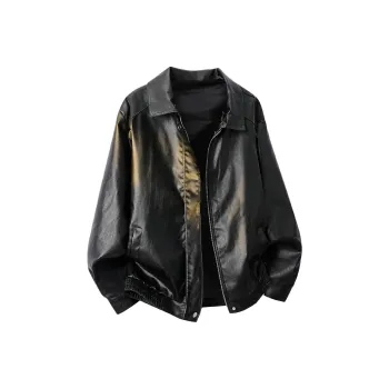 FASTFISH Leather Jackets Unisex