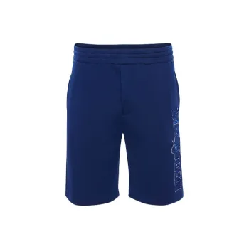 Alexander McQueen Logo Embroidered Shorts