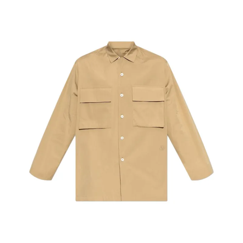 JIL SANDER + Flap Pocket Long Sleeved Shirt-0