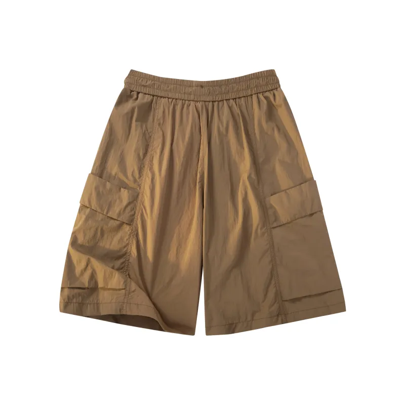 Warrior Huichao Riding The Wind Collection Cargo Shorts Unisex-12