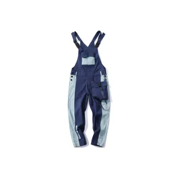 Guuka Vintage American Casual Pants Loose Fit Unisex Royal Blue