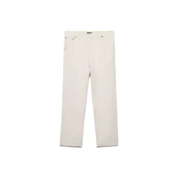 PRADA Chambray Triangle Logo Pants