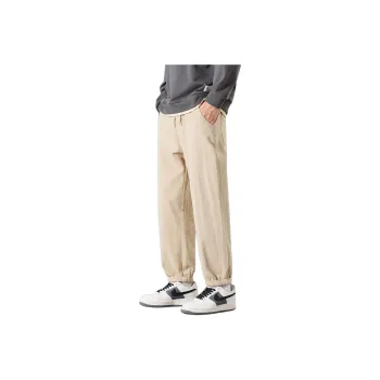 Tonlion Casual Pants Unisex Light Khaki