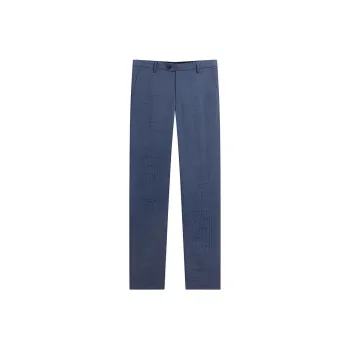 ZIOZIA Suit Trousers Men Blue