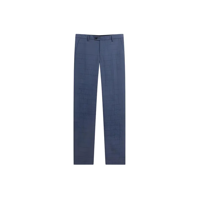 ZIOZIA Suit Trousers Men Blue-0