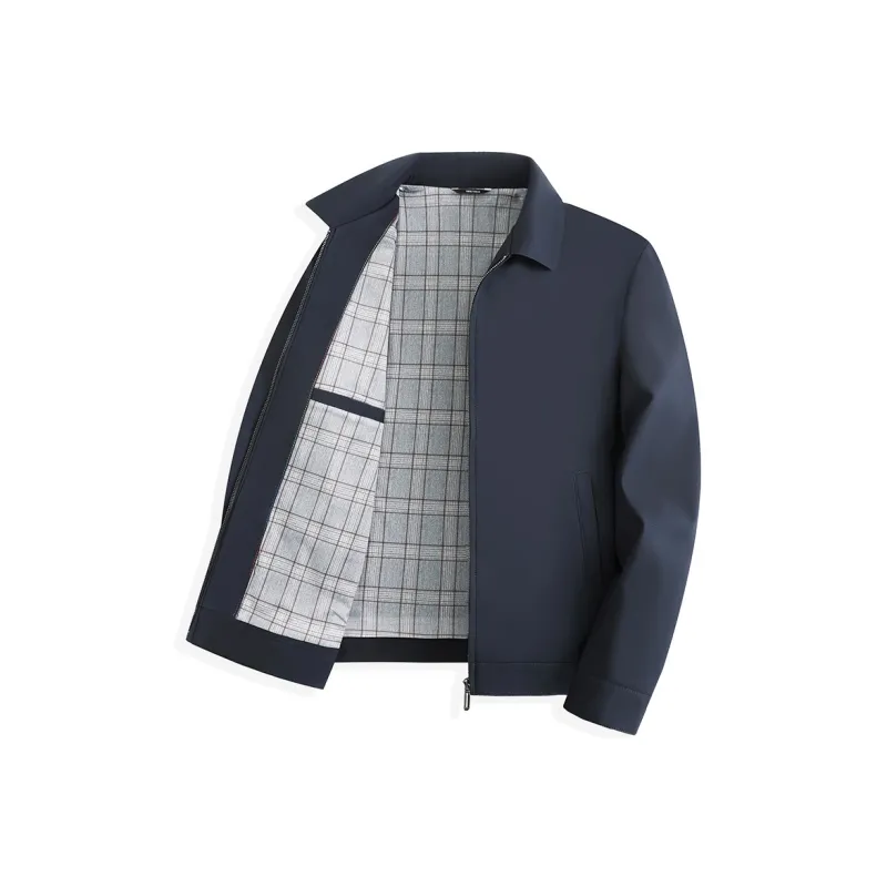 Yalu Lapel Administrative Spring And Fall Jackets & Coats Men's-4