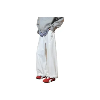 Caramella Casual Pants Unisex White