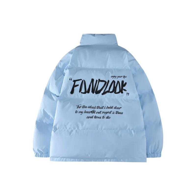 FONDLOOK Puffer Jackets Unisex-14