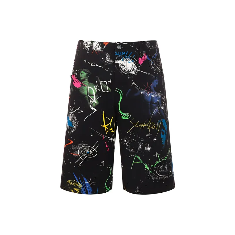 MOSCHINO Casual Shorts Men Black-0