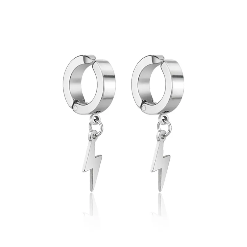 ZANC Alloy Clip On Earrings Unisex-9