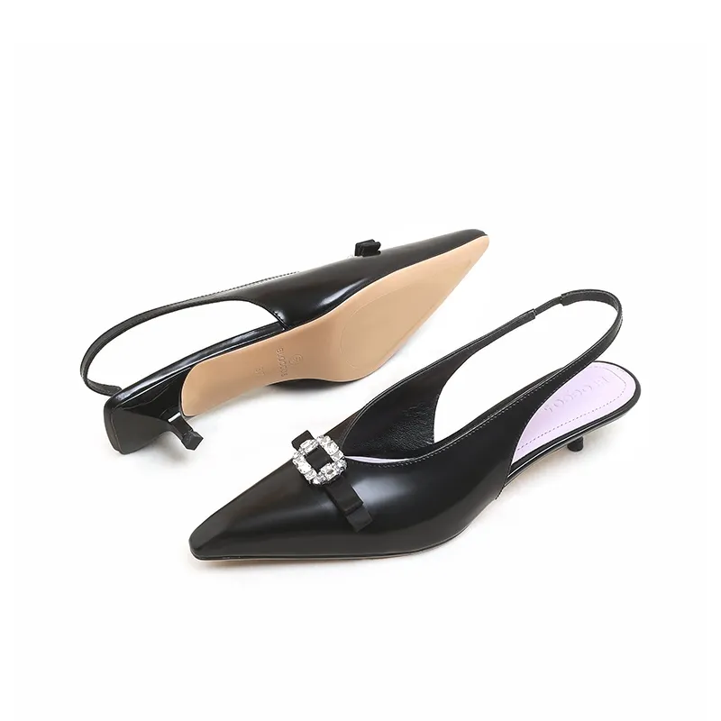 BLOCCO5 Slim Heel High Heels 3CM Women's-4