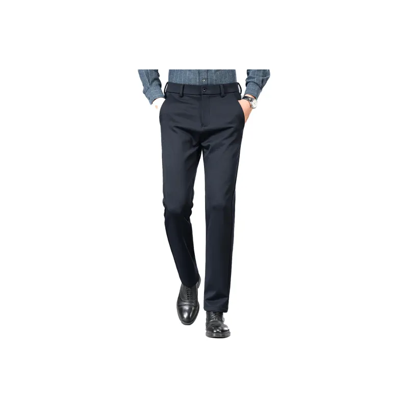 Red bean Suit Trousers Men-6