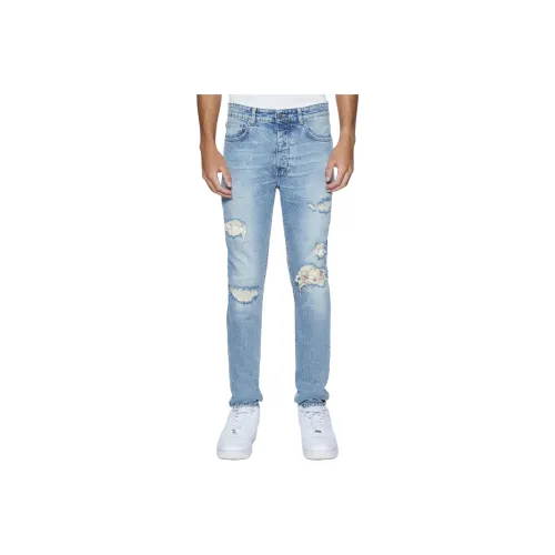Ksubi Chitch Champagne Destroy Sketch Tapered Jeans