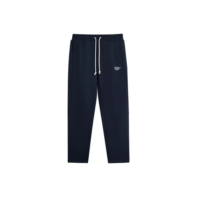 Wilson KNIT PANT Knitted Sweatpants Men's Marine Blue-0