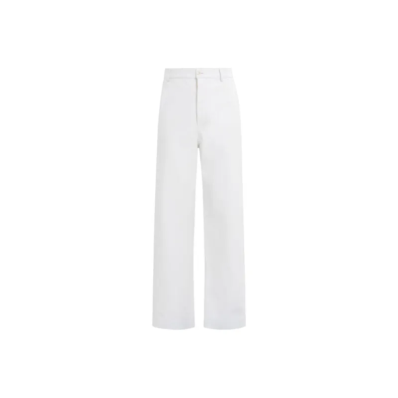 MARNI Leather Straight leg Trousers-0