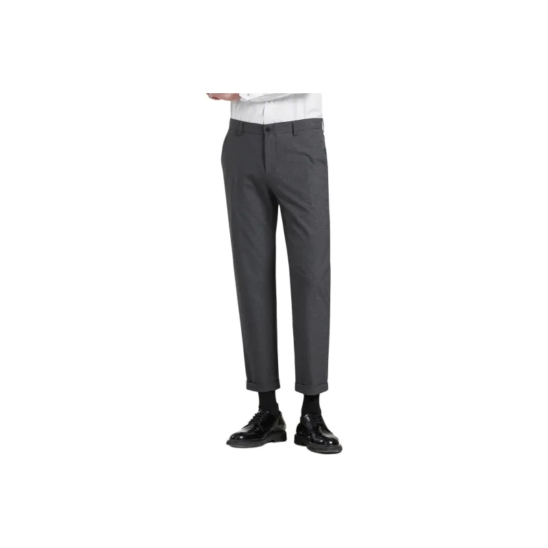 LESS IS MORE Suit Trouser Men's Light Gray-0