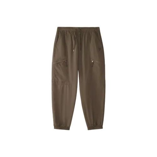 FILA FUSION FUSIONEERFUSION LIFE SS25 Casual Pants Men's Mogu Brown BN