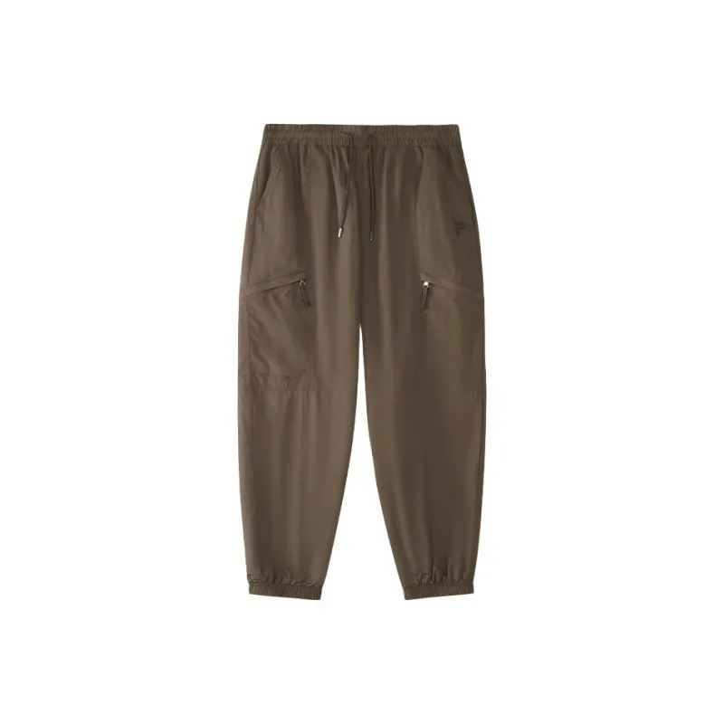 FILA FUSION FUSIONEERFUSION LIFE SS25 Casual Pants Men's Mogu Brown BN-0