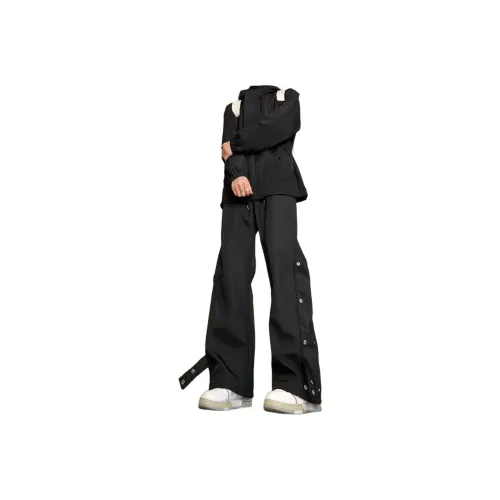 Luosamen Casual Pants Unisex Black