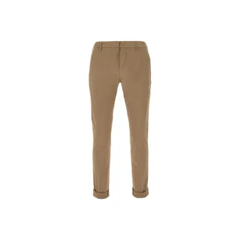 Dondup Mid Rise Straight Leg Trousers