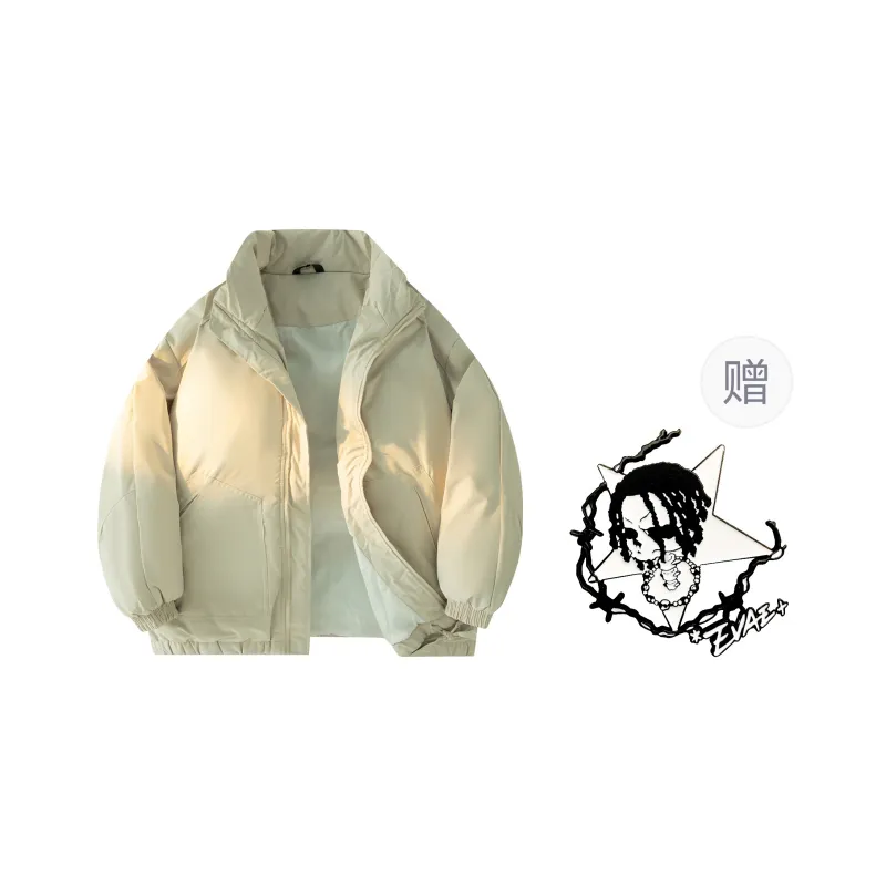 *EVAE+MOB Puffer Jacket Unisex Black-4