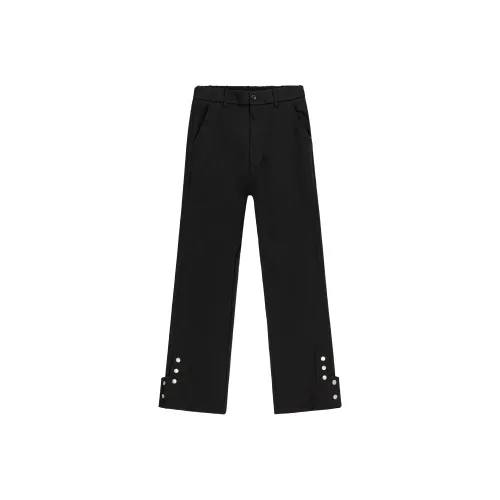 XINYINSU Casual Pants Unisex Black