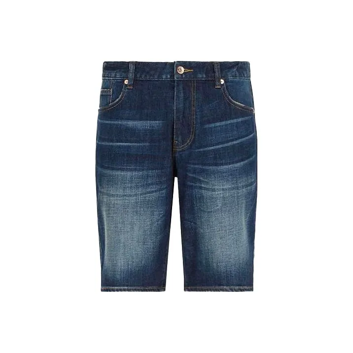 ARMANI EXCHANGE Denim Shorts Men Blue-0