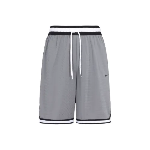 Nike Dri fit Lacing Knit Loose Shorts Gray