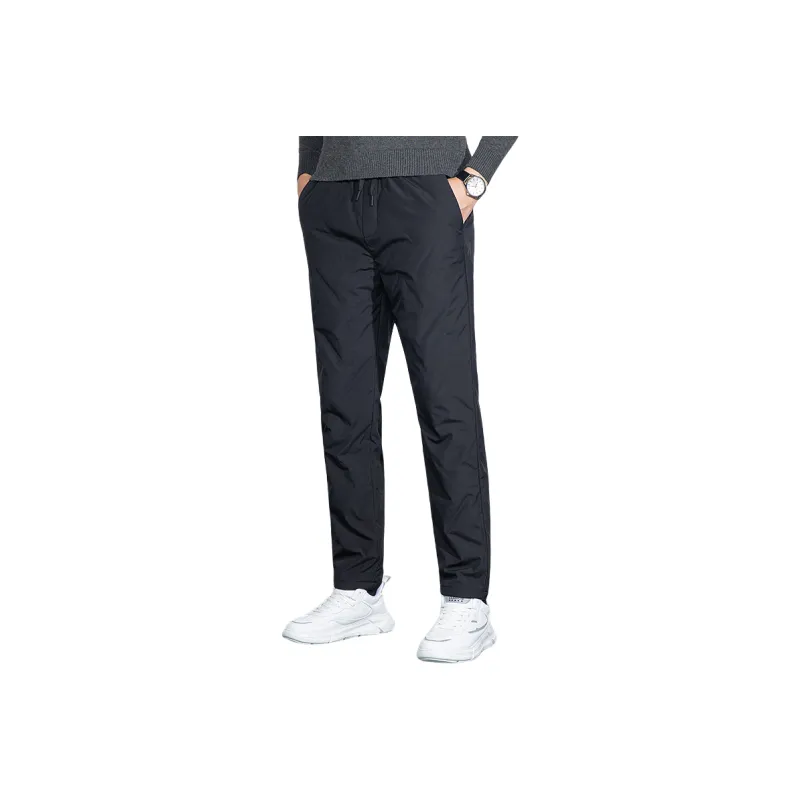 YAYA Down & Insulated Pants Men Black-0