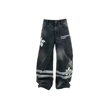 VINKID ORGANIZATION Jeans Unisex Black