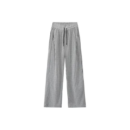 SCHEPPERHEYN Casual Pants Unisex White Stripes Extended Length