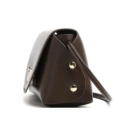 POLG PU Shoulder Bag Regular Women's Maillard Style Brown-1