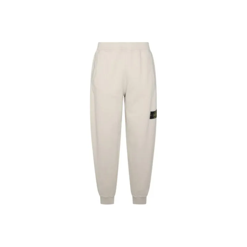 STONE ISLAND Logo Patch Tapered-Leg Sweatpants-0